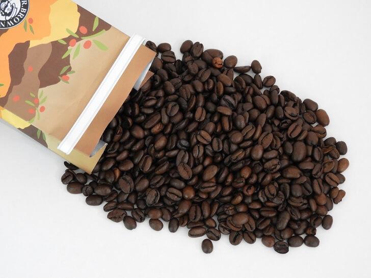 伯朗衣索比亞精品咖啡豆特寫