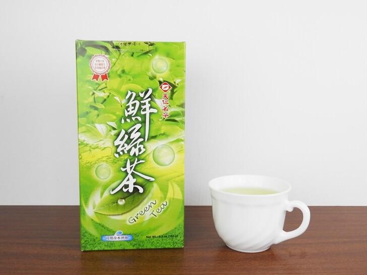沖泡好的天仁鮮綠茶