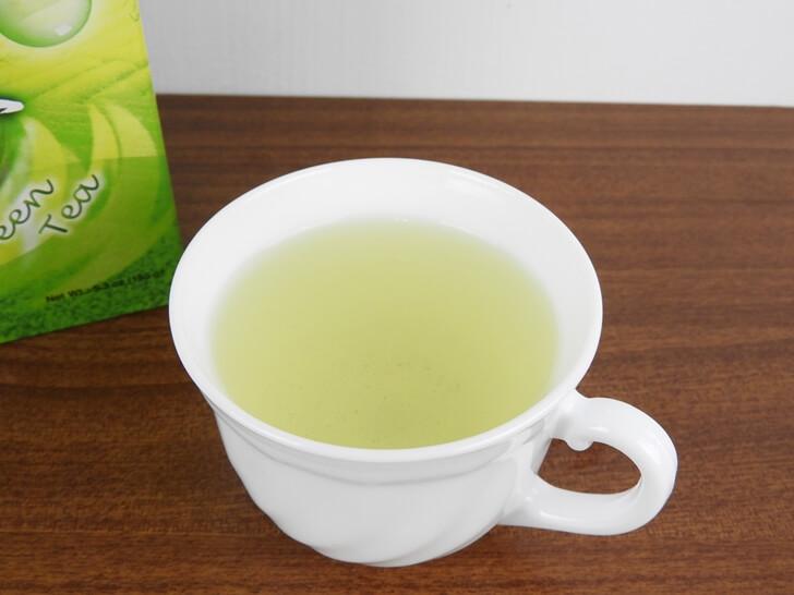 色澤相當漂亮的天仁鮮綠茶