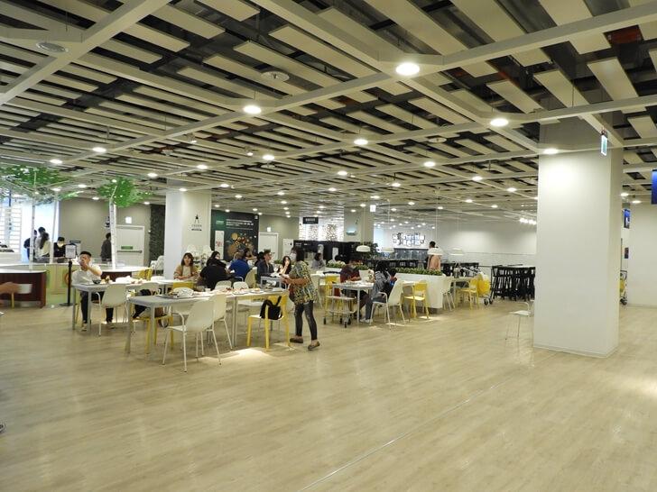 IKEA 桃園店餐廳用餐環境